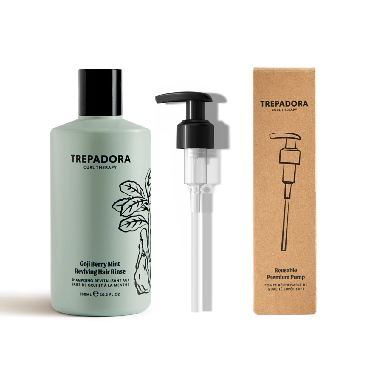 Trepadora Goji Berry Mint Reviving Hair Rinse