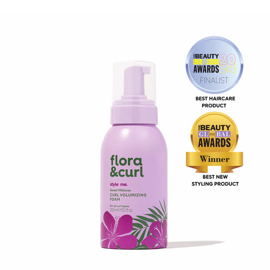 Flora & Curl Sweet Hibiscus Curl Volumizing Foam
