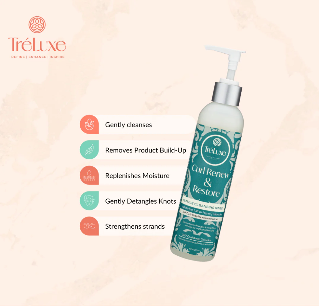 TréLuxe Curl Renew & Restore Cleanser